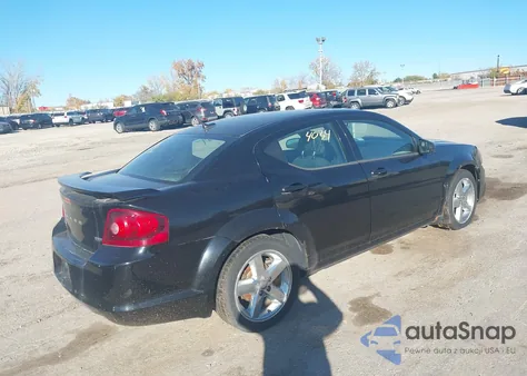 2012 Dodge Avenger Sxt z USA, uszkodzony, nr VIN 1C3CDZCB0CN290853